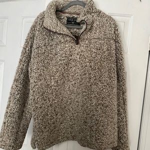 True Grit Frosty Tipped 1/4 Zip Pullover